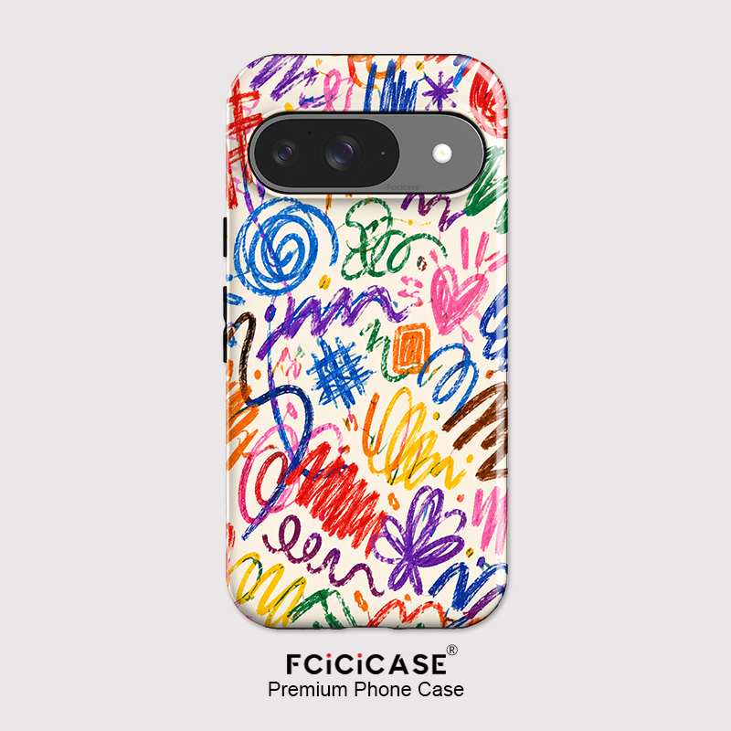Google Pixel 8A - Fcicicase Art Painting Telefoonhoesje voor Google
