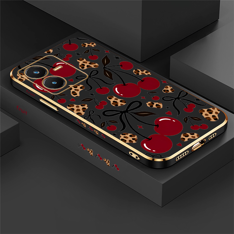Print Cherry Case voor Vivo Y2 - Vivo Y28 recensie en prijs