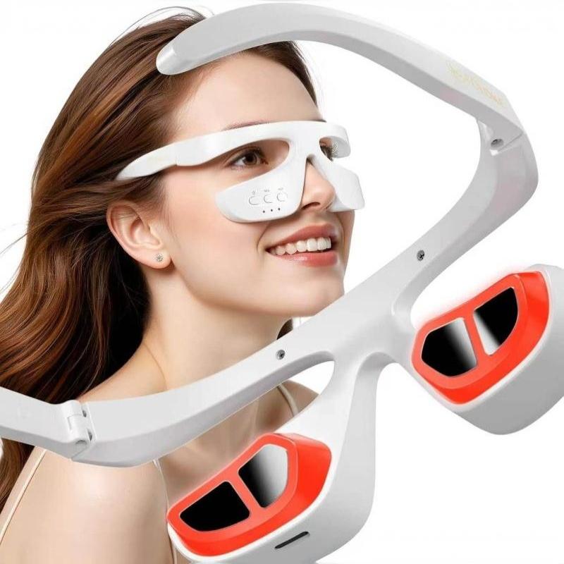 Draagbare slimme oogmassager 3 - Light Therapy Glasses recensie en prijs