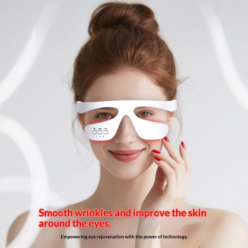 Draagbare slimme oogmassager 3 - Light Therapy Glasses recensie en prijs