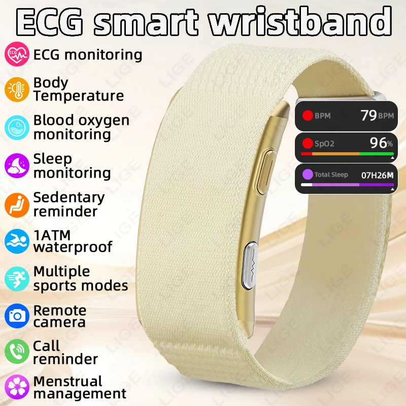 Mannen Smart Watch ECG Gezondh - Fall Detection Watch recensie en prijs